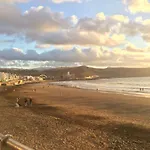 شقة Piso Con Piscina Y Garaje En La Playa De Canteras *