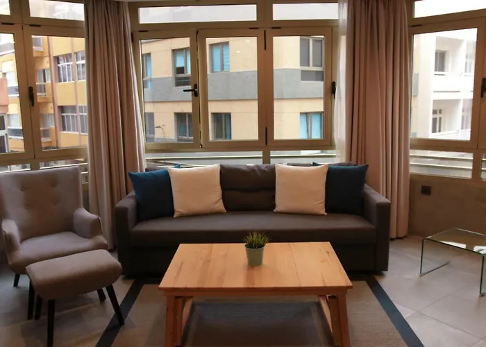 公寓 Piso Con Piscina Y Garaje En La Playa De Canteras