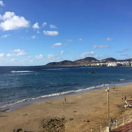 아파트 Piso Con Piscina Y Garaje En La Playa De Canteras *